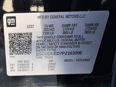 2023 Chevrolet Silverado 1500 4WD Crew Cab Short Bed RST