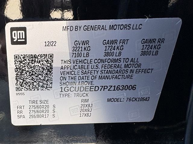 2023 Chevrolet Silverado 1500 4WD Crew Cab Short Bed RST