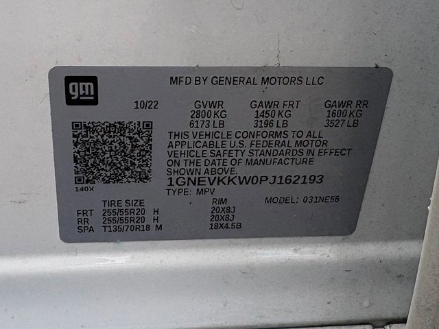 2023 Chevrolet Traverse AWD Premier