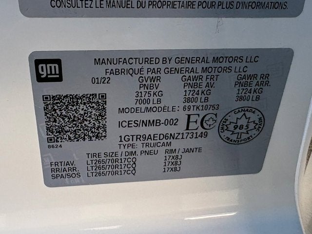 2022 GMC Sierra 1500 Limited Pro