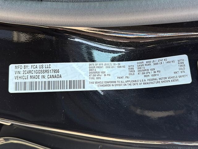 2025 Chrysler Pacifica Limited