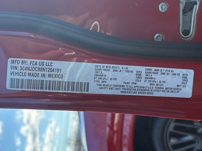 2022 Jeep Compass (RED) Edition 4x4