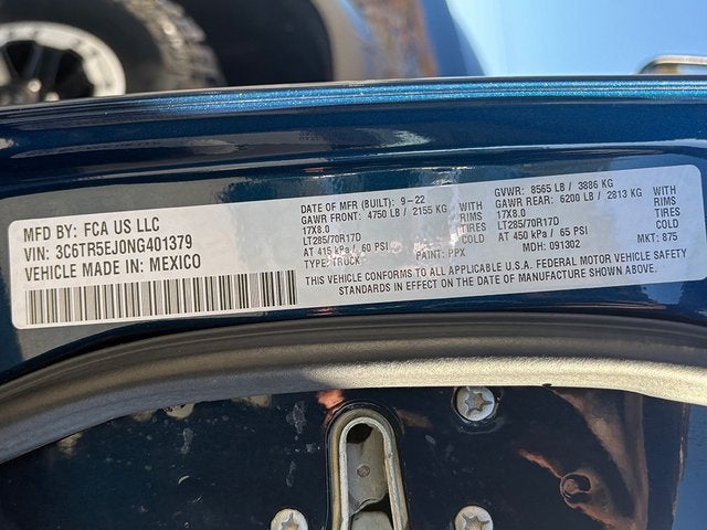 2022 RAM 2500 Power Wagon Crew Cab 4x4 6'4' Box