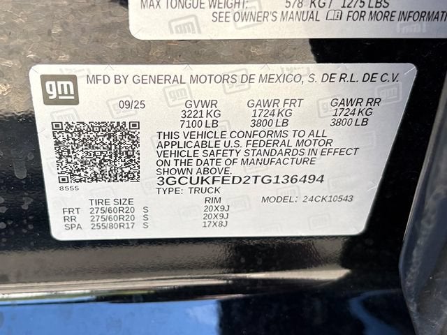 2026 Chevrolet Silverado 1500 4WD Crew Cab Short Bed LT Trail Boss