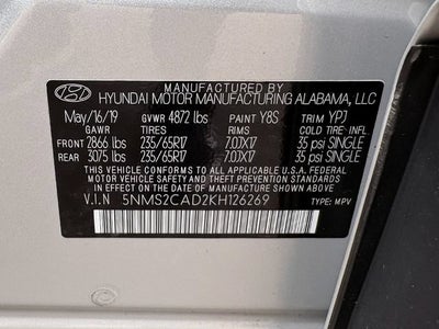 2019 Hyundai Santa Fe SE
