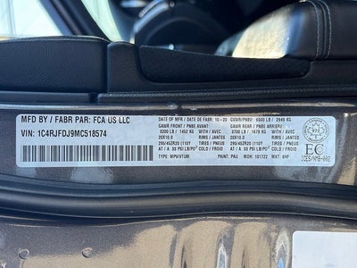 2021 Jeep Grand Cherokee SRT