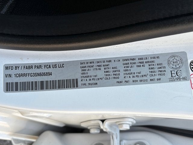 2025 RAM 1500 Big Horn