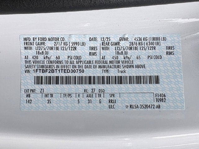 2026 Ford Super Duty F-250 SRW XL