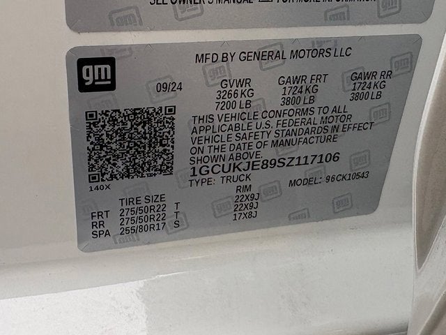 2025 Chevrolet Silverado 1500 High Country