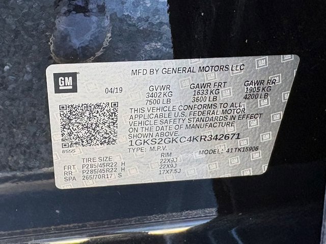 2019 GMC Yukon XL SLT