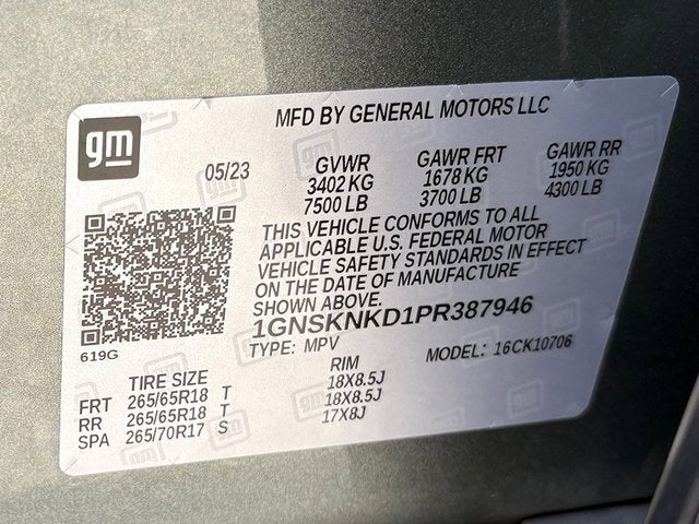 2023 Chevrolet Tahoe LT