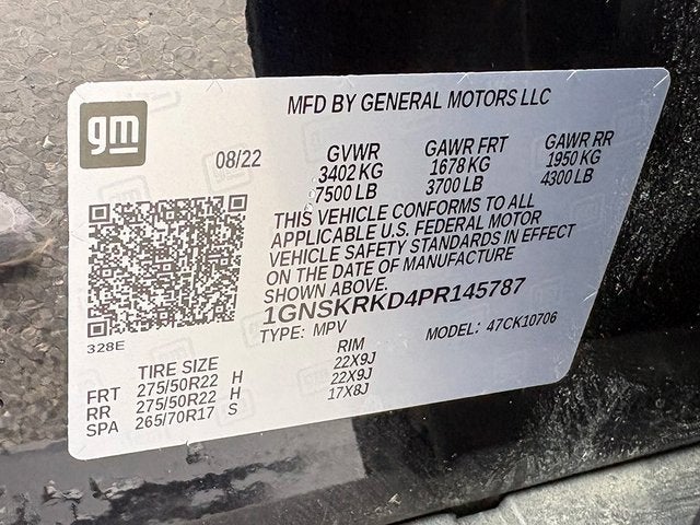 2023 Chevrolet Tahoe RST