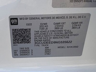 2022 Chevrolet Silverado 1500 RST