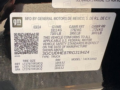 2024 Chevrolet Silverado 1500 ZR2