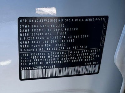 2022 Volkswagen Tiguan SEL R-Line